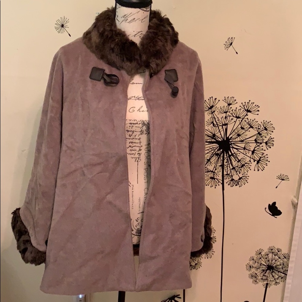 Beautiful cape style coat
